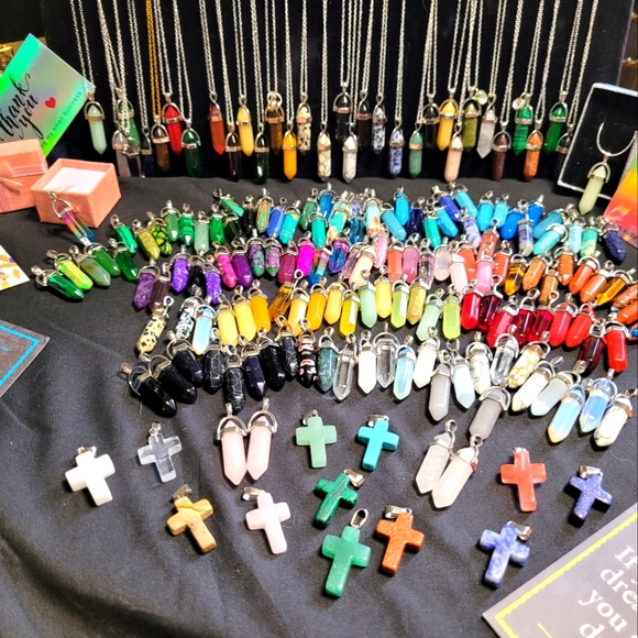 2 for 40 Bullet Pendant Charm Bracelets - Picture 4 of 4